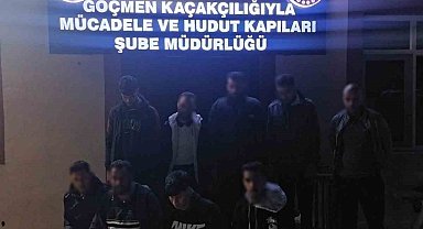 Kırklareli'nde 9 kaçak göçmen yakalandı