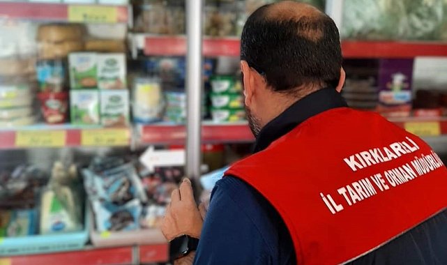 Kırklareli'nde gıda işletmeleri denetlendi