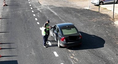 Kırklareli'nde trafik denetimi: 38 araç trafikten men edildi