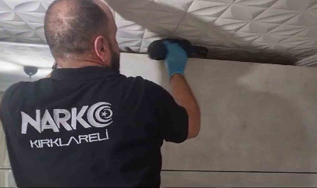 Kırklareli'nde uyuşturucu operasyonu: Uyuşturucu maddelerini tuvalete dökerken yakalandı