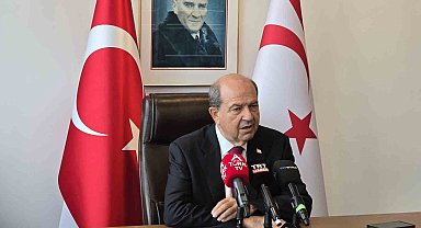 KKTC Cumhurbaşkanı Tatar: "Kıbrıs'ta iki devletin eşit egemenlik temelinde yaşayabileceği bir çözüm öneriyoruz"