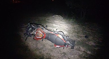 Kontrolden çıkan motosiklet devrildi: 2 yaralı