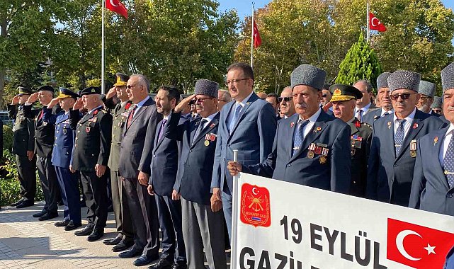 Konya'da Gaziler Günü töreni