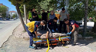 Konya'da otomobiller çarpıştı: 1 yaralı