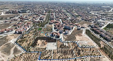 Konya'nın en uzun bisiklet ve yürüyüş yolu Yelda Park'ta