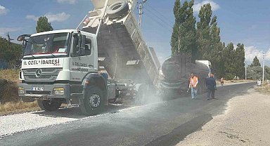 Köy yolları konforlu hale geliyor