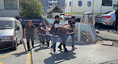 Kozmetik firması sahibi Kemal Çağlar Temel cinayetinin 17 şüphelisi adliyeye sevk edildi