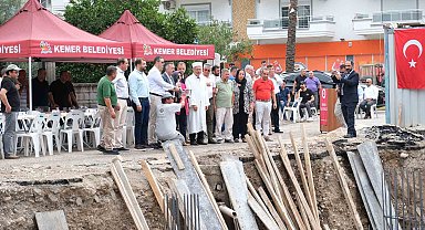 Kubbeli Camii'nin temeli atıldı