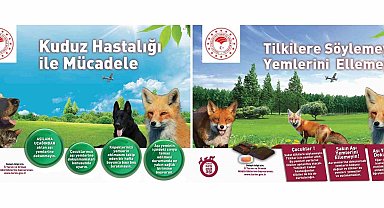 Kuduza karşı yaban hayvanlarını havadan aşılama çalışmaları devam ediyor