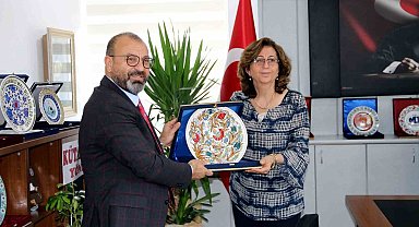 Kütahya OSB yönetiminden Ercoşman'a ziyaret