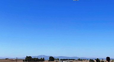 Kütahya'da cayrokopter ile havadan trafik denetimi