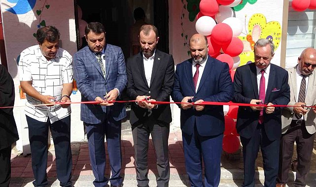 Kütahya'da hayırsever iş adamının annesi adına yaptırdığı 4-6 Yaş Kur'an Kursu hizmete sunuldu
