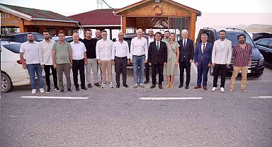 Litvanya Ankara Büyükelçisi Ricardas Degutis Türkeli'de