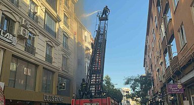 Lüleburgaz'da iş yeri yangını