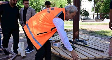 Mahalle sakinleri istedi, Şehit Ahmet Belen Parkı yenilendi