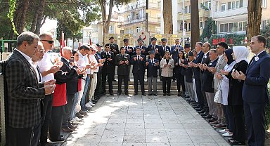 Manisa'nın ilçelerinde gaziler unutulmadı