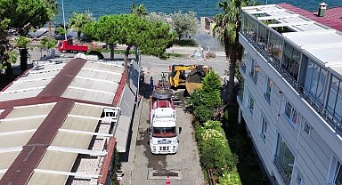 Mavi bayraklı sahillerin altyapısı temizlendi
