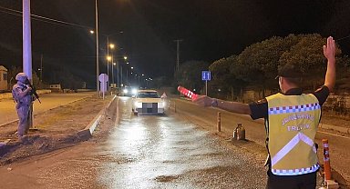 MEDAR ile gece denetimi: 12 araç trafikten men edildi