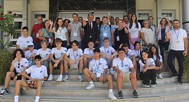 Menteşe'de çevresel sürdürülebilirlik projesi kapsamında uluslararası öğrenci ziyareti