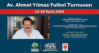 Merhum Av. Ahmet Yılmaz adına anlamlı futbol turnuvası