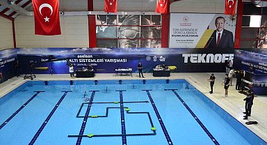 Mersin'de 'İnsansız Su Altı Sistemleri Yarışması' başladı