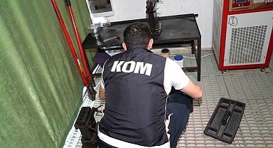 Mersin'de ayarı ve gramajı düşük altın basan şebekeye operasyon: 8 gözaltı