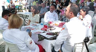 Mersin'de zeytinyağı yemek yarışması düzenlendi