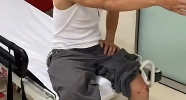 Metrelerce sürüklenerek ölümden dönmüşlerdi, hastanede güldüler