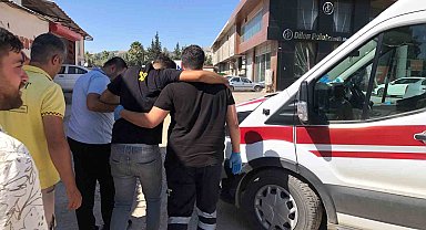 Motosiklet ile otomobil çarpıştı: 1 yaralı