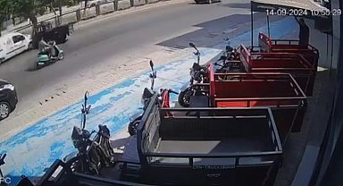 Motosikletin gaz kolu takılı kalınca feci şekilde can verdi