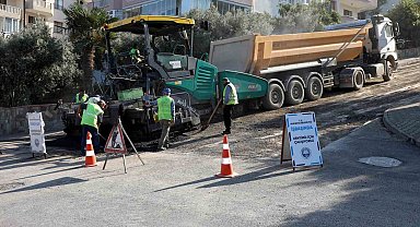 Mudanya'da yollar yenileniyor