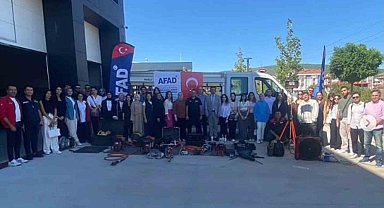 Muğla AFAD'da "Gençlerin Öncülüğünde Afetlere Karşı Hep Birlikte" projesi 2'inci ulusal toplantısı gerçekleştirildi