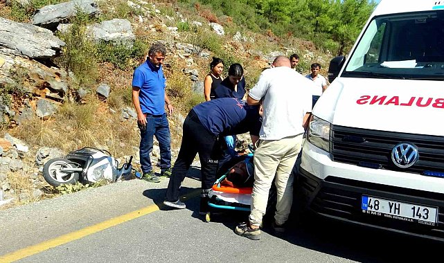 Muğla Menteşe'de trafik kazası: 2 yaralı