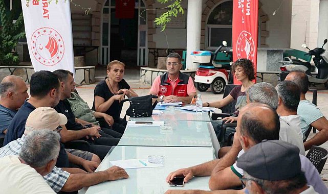 Muğlalı çiftçiye, tarımda yeni dönem anlatılıyor