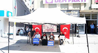 Muş'ta annelerin evlat nöbeti 163. haftaya girdi