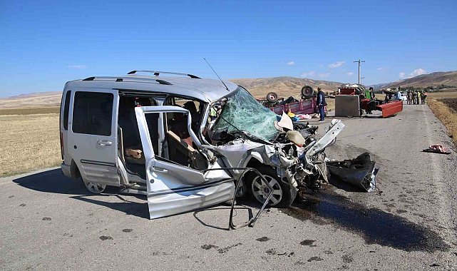 Muş'ta zincirleme trafik kazası: 10 yaralı