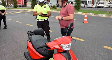 Nevşehir'de "motosiklet" uygulaması: 98 motosiklet sürücüne ceza