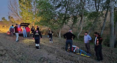 Odun kesmek için araziye giden yaşlı adam yaralı halde bulundu