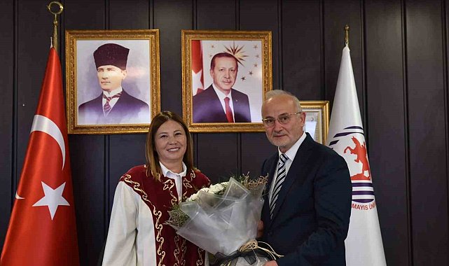 OMÜ'de devir teslim