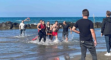 Ordu'da 15 yaşındaki çocuk boğulma tehlikesi geçirdi