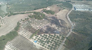 Orman yangını söndürüldü