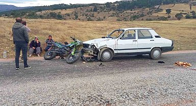 Osmancık'ta meydana gelen trafik kazasında, 1 ölü