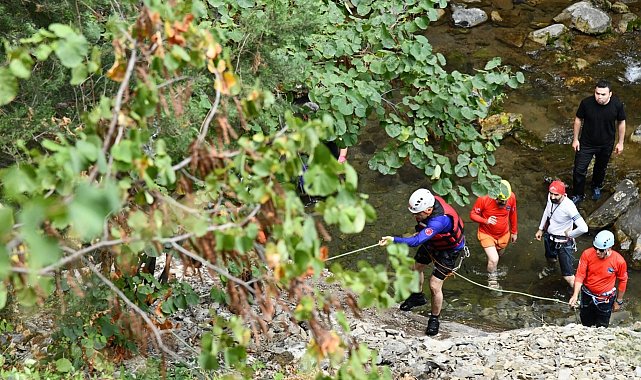 Osmaniye'nin saklı cenneti Çona Kanyonu'na keşif yürüyüşü yapıldı