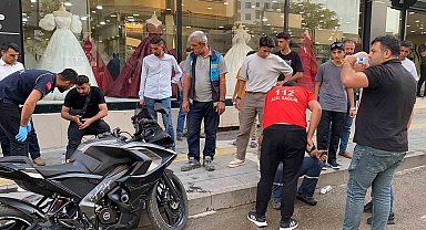 Otomobil ile iki motosiklet çarpıştı: 2 yaralı
