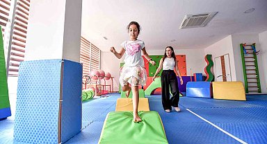 Özel çocuklar sporla iç içe büyüyor