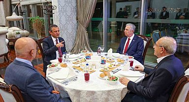 Özgür Özel, Kemal Kılıçdaroğlu ile bir araya geldi