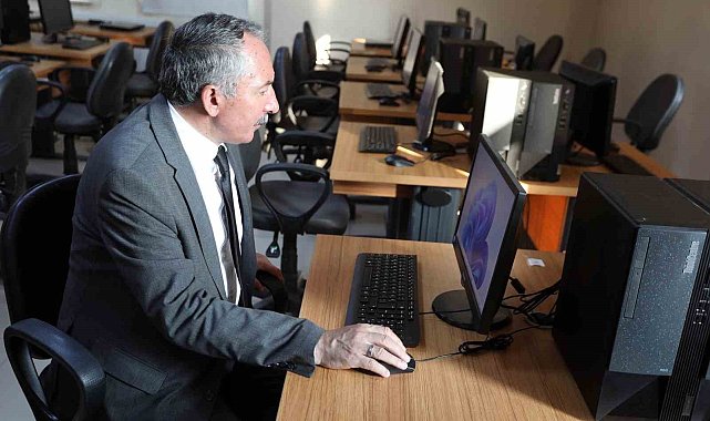 Patnos Meslek Yüksekokulu'na bilgisayar laboratuvarı