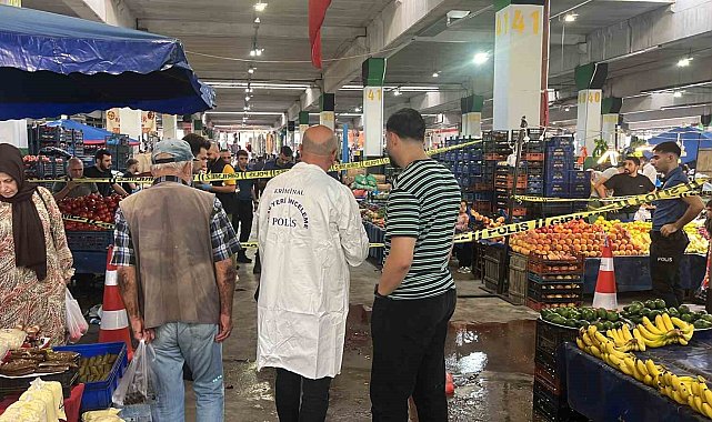 Pazarcı esnafını kalbinden bıçaklayarak öldüren saldırgan yakalandı