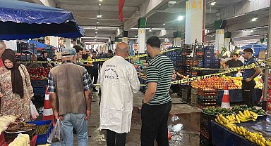 Pazarcı esnafını kalbinden bıçaklayarak öldüren saldırgan yakalandı