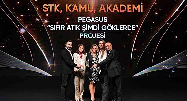 Pegasus'a sürdürülebilir iş ödülü